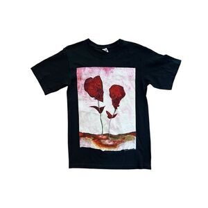 Marilyn Manson Flowers Of Evil painting M&G / VIP 2013 Shirt S NEW Rare goth